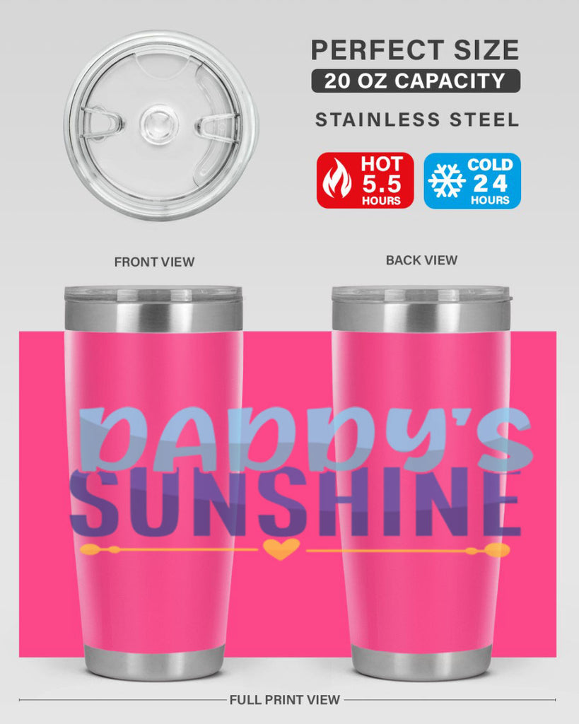 Daddys Sunshine 19#- dad- Tumbler