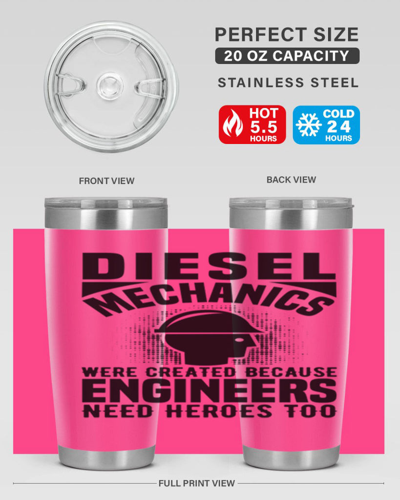 Diesel mechanics Style 19#- engineer- tumbler