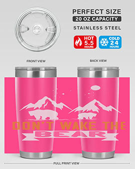 Don’t wake the bear 37#- Bears- Tumbler