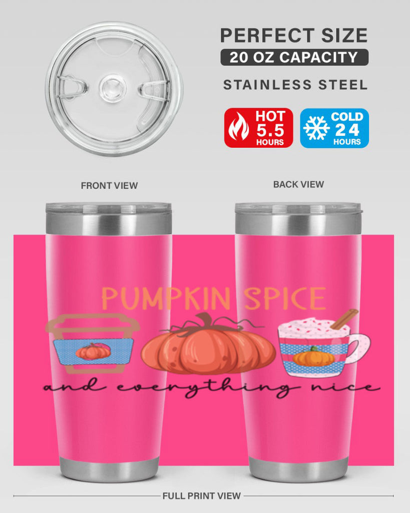 Fall Pumpkin Spice 127#- fall- Tumbler