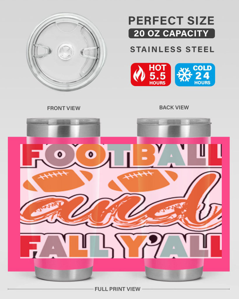 FootballandFallYall 186#- fall- Tumbler