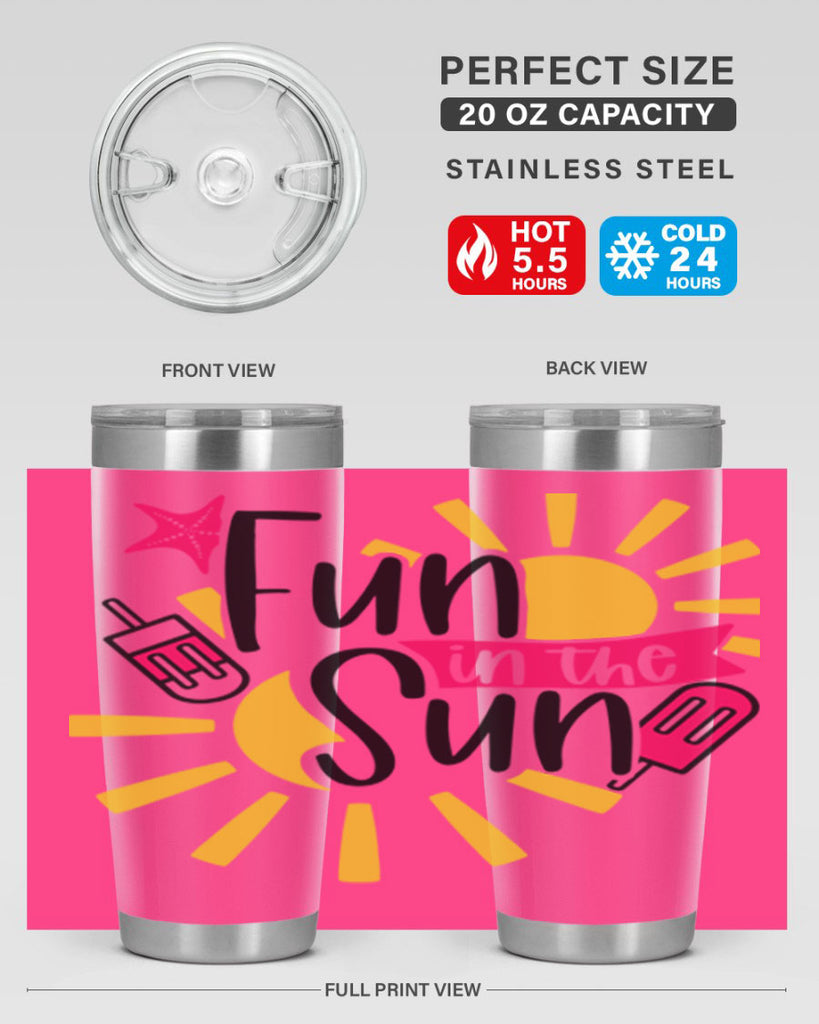 Fun In The Sun Style 45#- summer- Tumbler