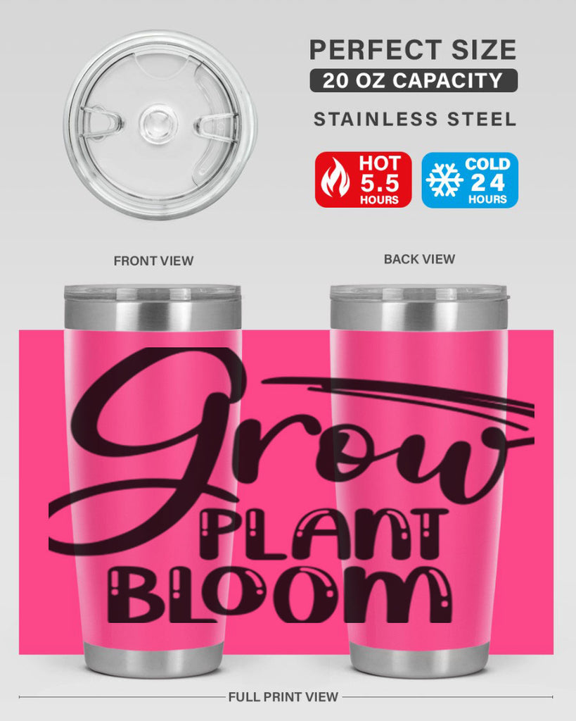 GROW PLANT BLOOM  151#- spring- Tumbler