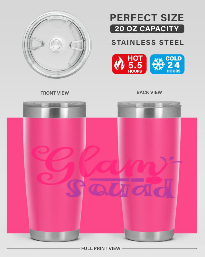Glam Squad Style 237#- make up- Tumbler