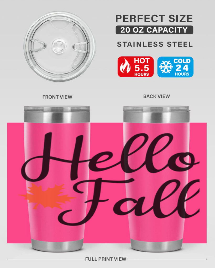 Hello Fall 274#- fall- Tumbler