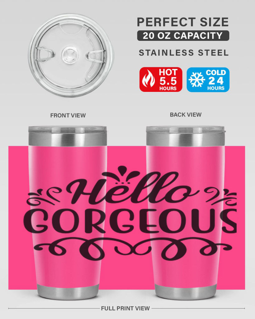 Hello Gorgeous 103#- fashion- Cotton Tank