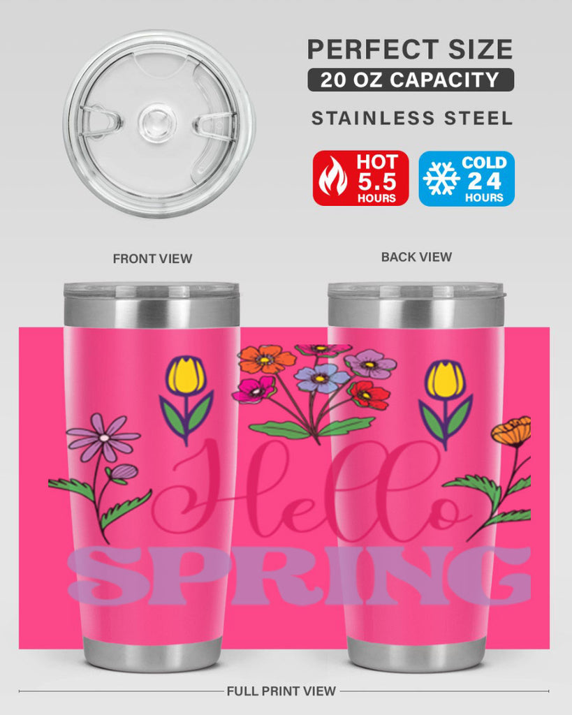 Hello Spring  233#- spring- Tumbler