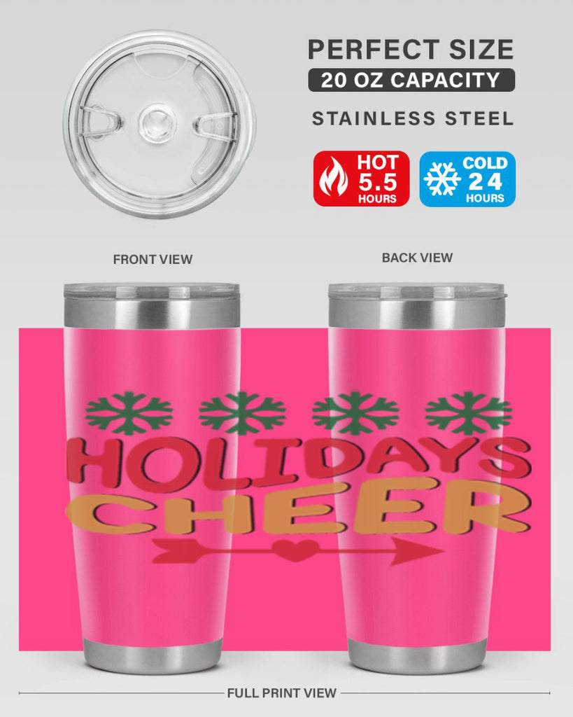 Holidays Cheer 192#- winter- Tumbler