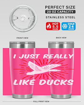 I just really like ducks Style 50#- duck- Tumbler