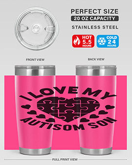 I love my Style 45#- autism- Tumbler