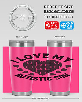 I love my Style 46#- autism- Tumbler