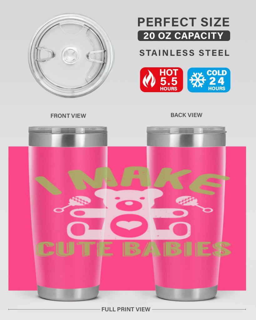 I make cute babies Style 218#- baby- tumbler