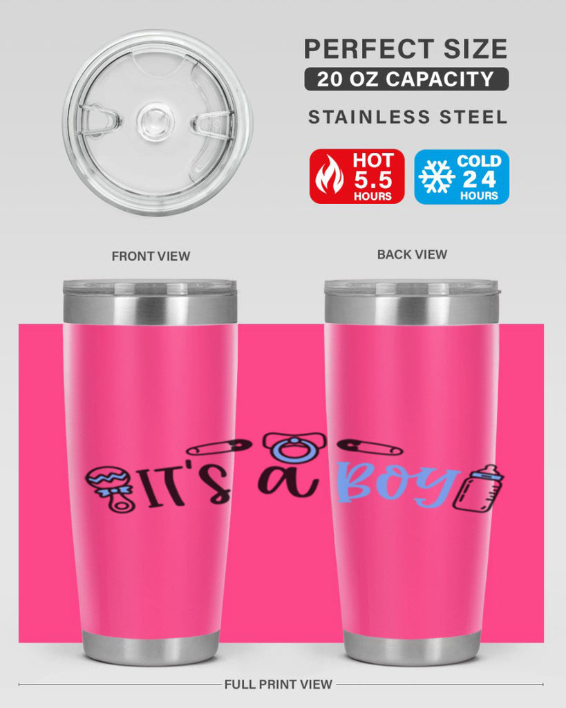 Its A Boy Style 80#- baby- tumbler