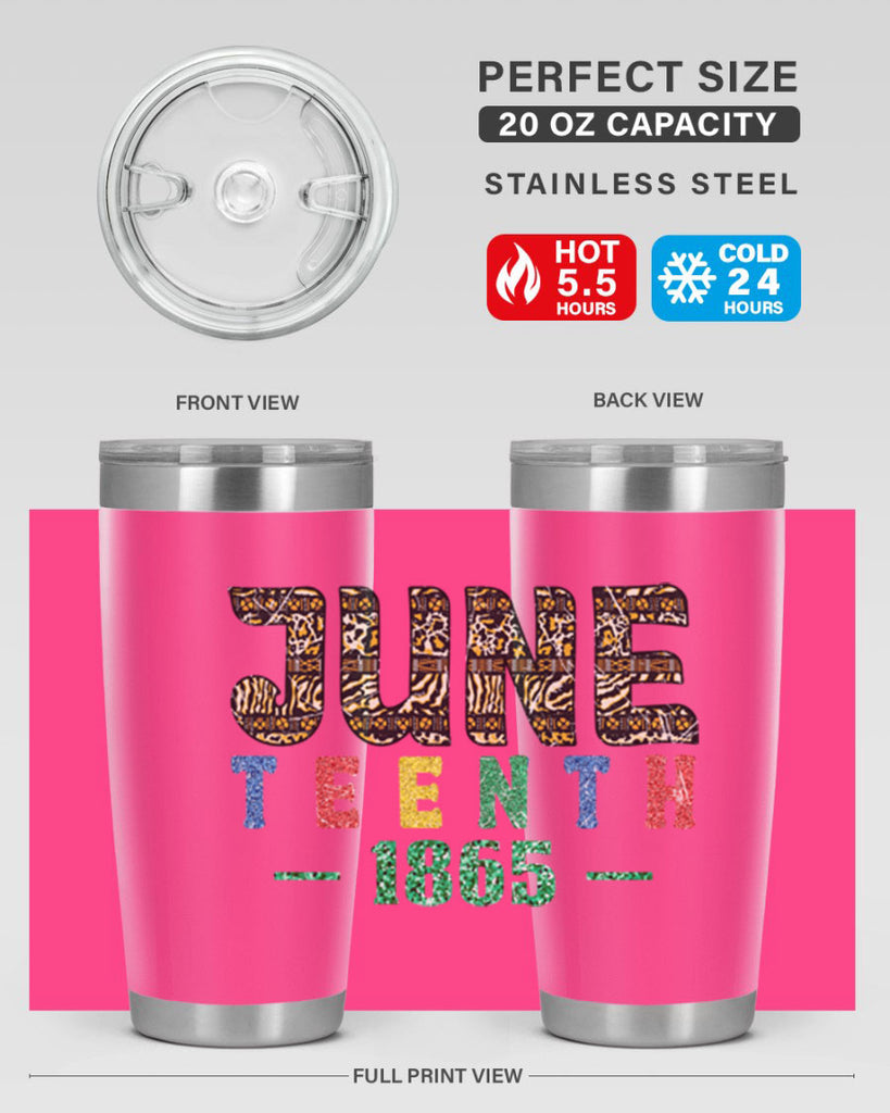 Juneteenth 1865 Png 40#- Juneteenth- tumbler