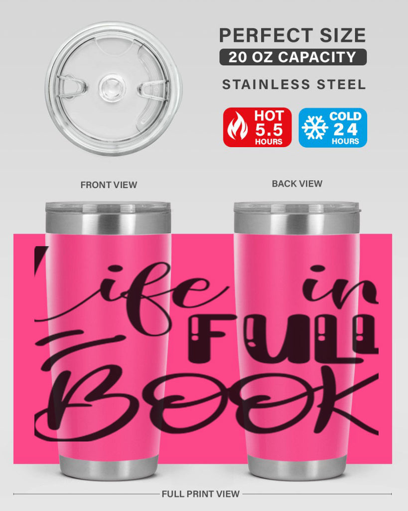 LIFE in FULL BOOK  300#- spring- Tumbler