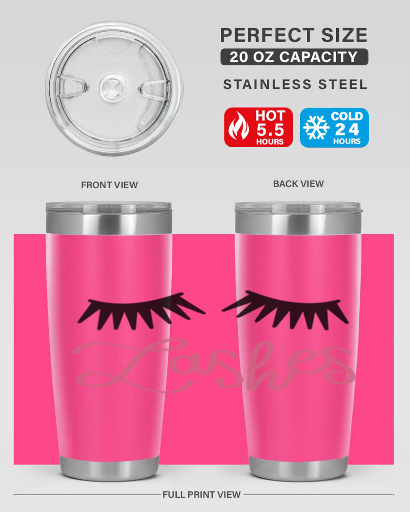 Lashes Style 69#- make up- Tumbler