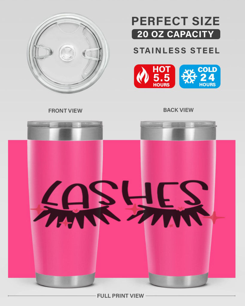 Lashes Style 70#- make up- Tumbler