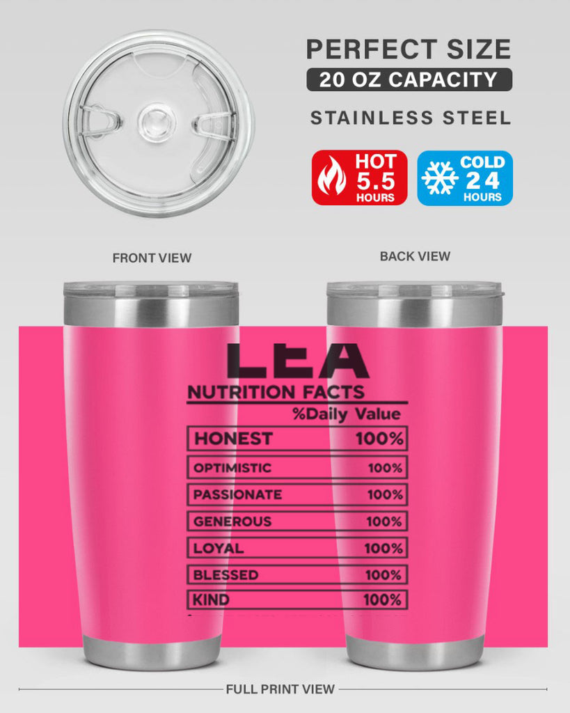 Lea Nutrition Facts 276#- zodiac- Tumbler