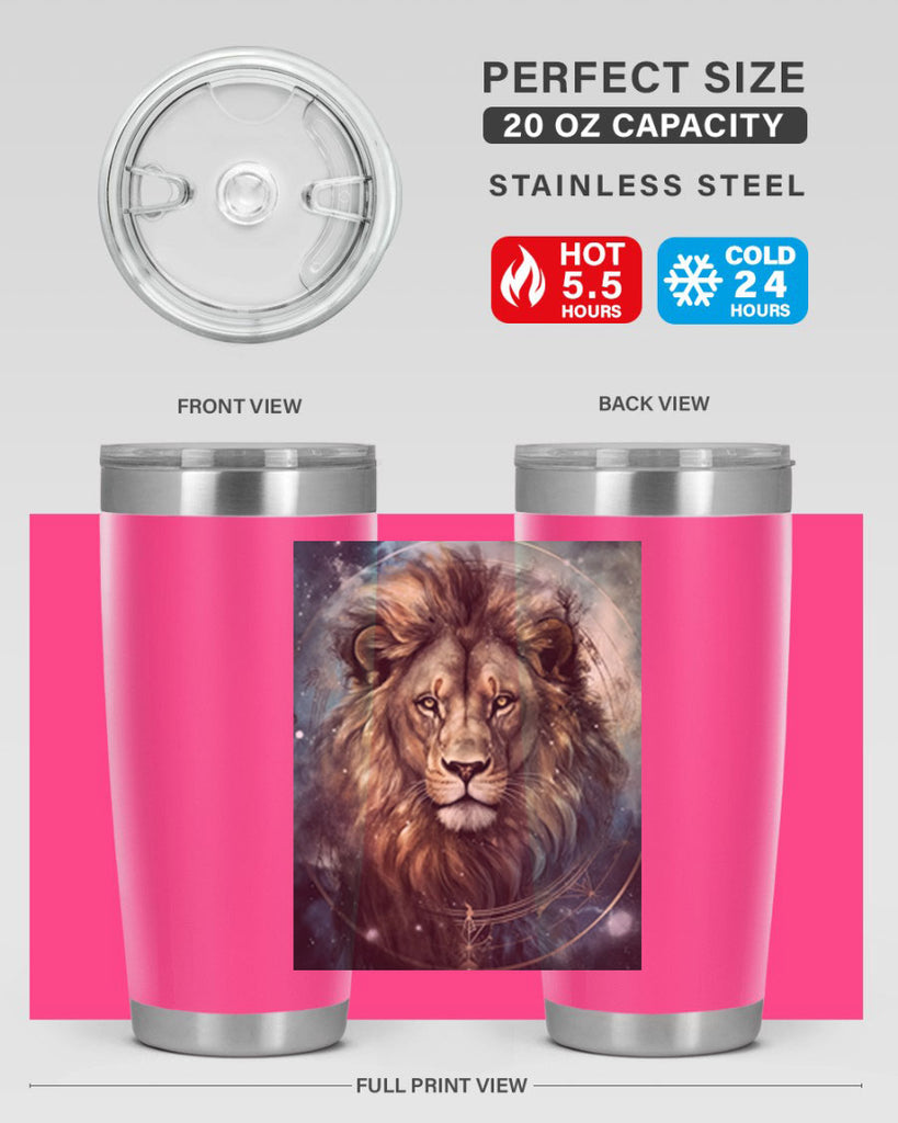 Leo 58#- zodiac- Tumbler