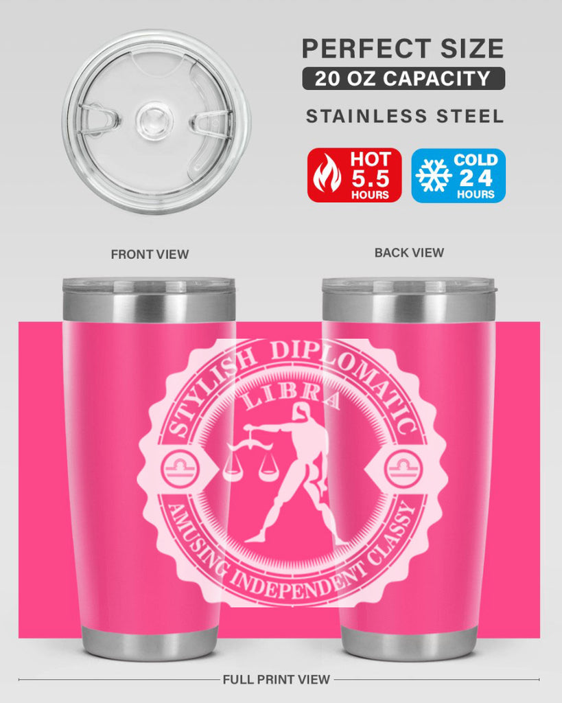 Libra 28#- zodiac- Tumbler
