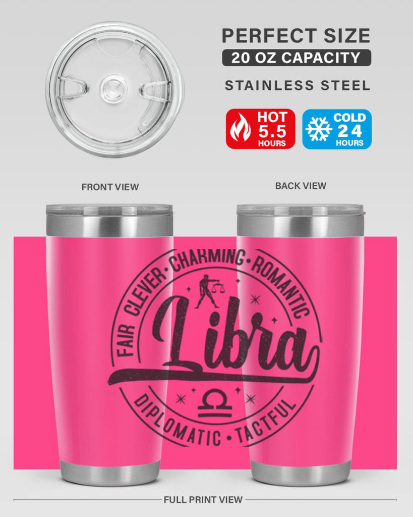 Libra 323#- zodiac- Tumbler