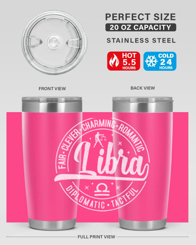 Libra 324#- zodiac- Tumbler