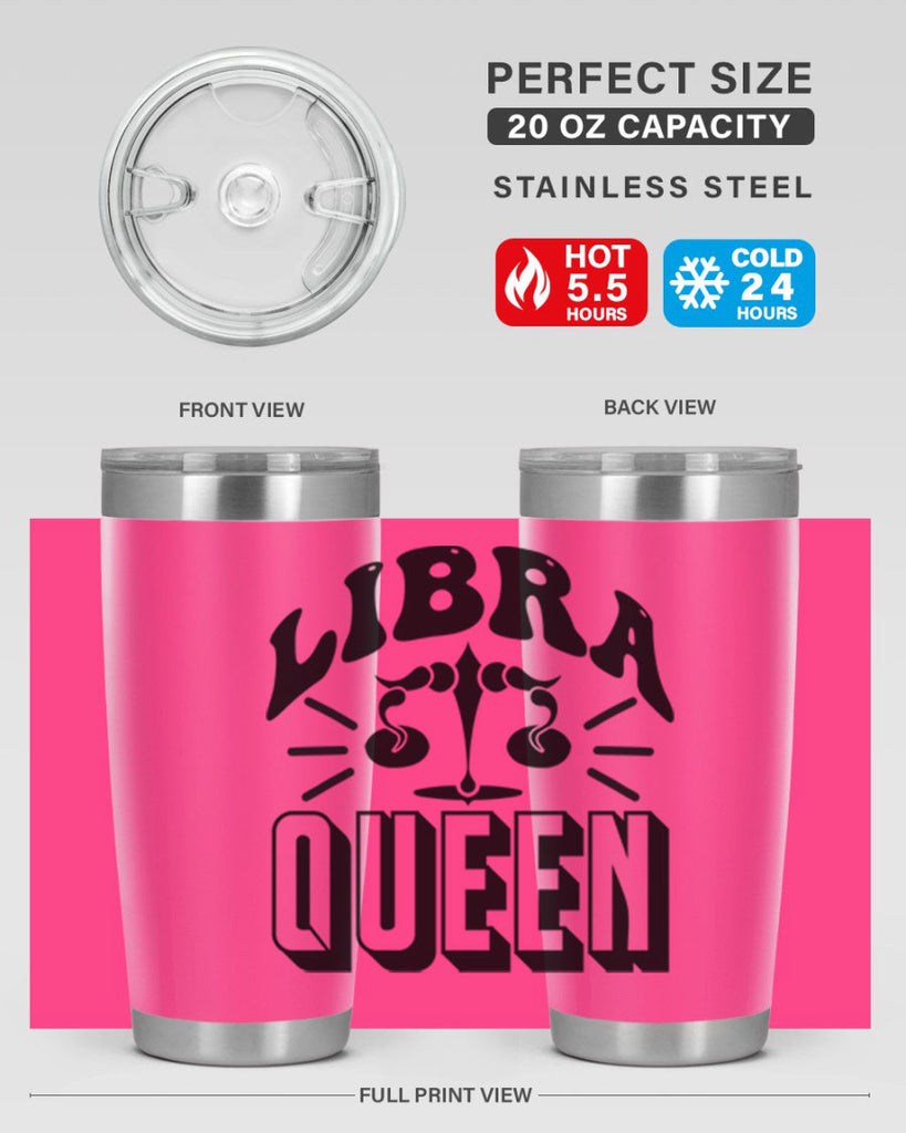 Libra queen 329#- zodiac- Tumbler