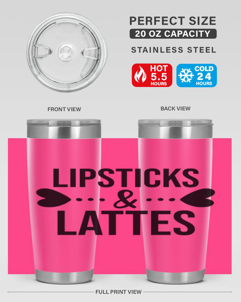 Lipsticks Lattes 114#- fashion- Cotton Tank