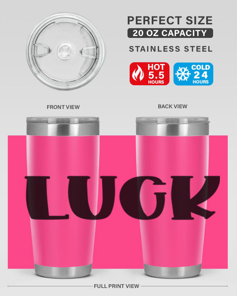 Luck Style 63#- St Patricks Day- Tumbler