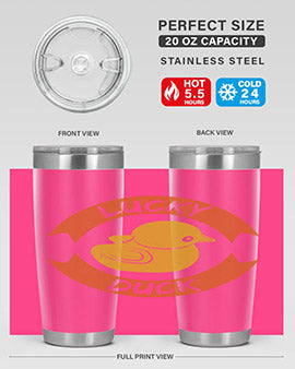 Lucky Duck Style 27#- duck- Tumbler