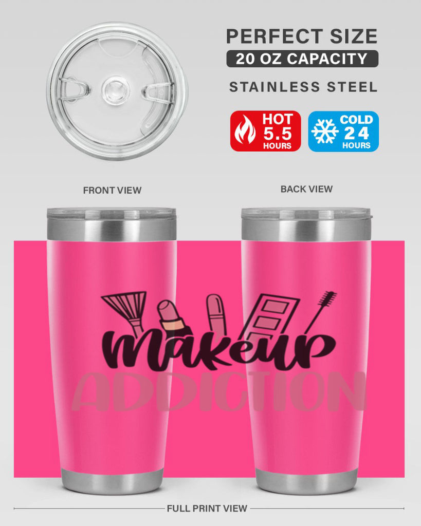 Makeup Addiction Style 54#- make up- Tumbler