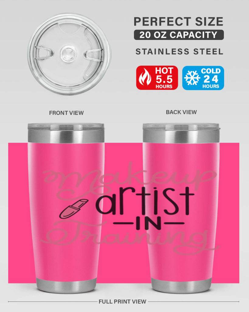Makeup Artist in Training Style 53#- make up- Tumbler