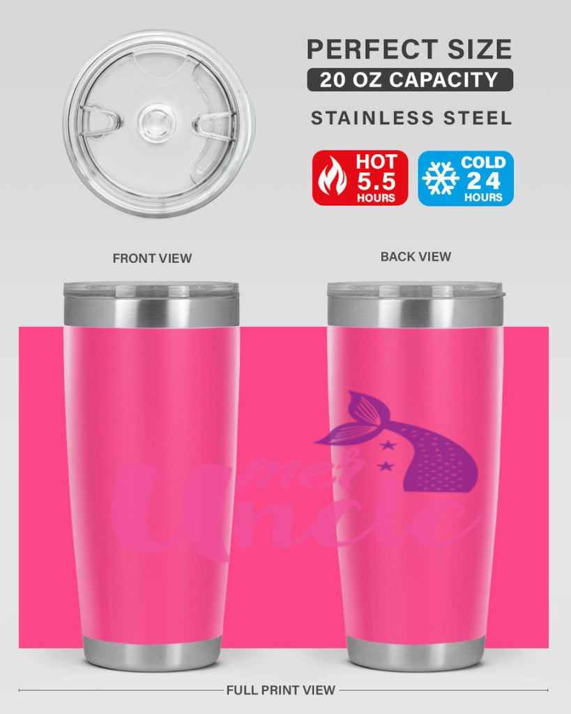 Mer Uncle 347#- mermaid- Tumbler