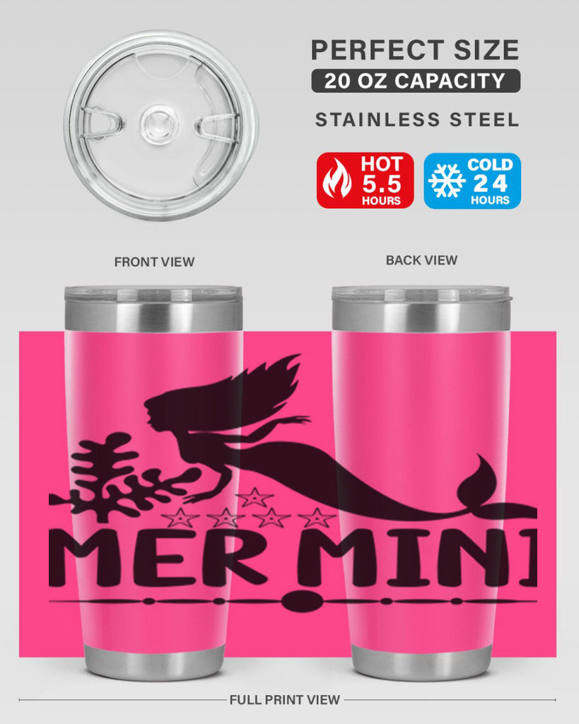 Mer mini 353#- mermaid- Tumbler