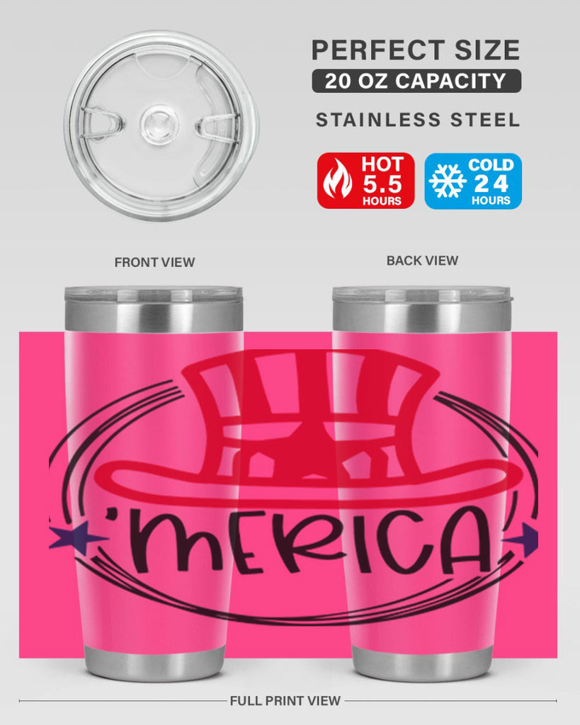 Merica Style 138#- Fourt Of July- Tumbler