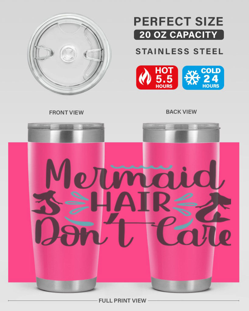 Mermaid Hair Don’t Care 359#- mermaid- Tumbler