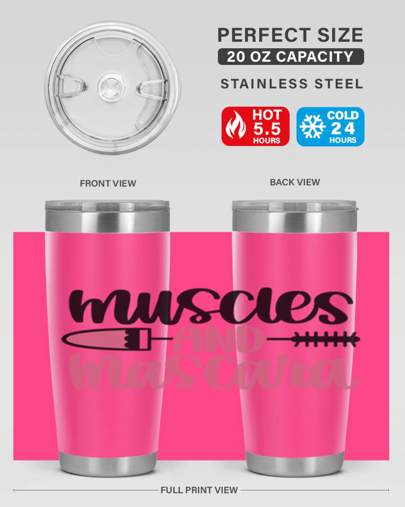 Muscles And Mascara Style 35#- make up- Tumbler