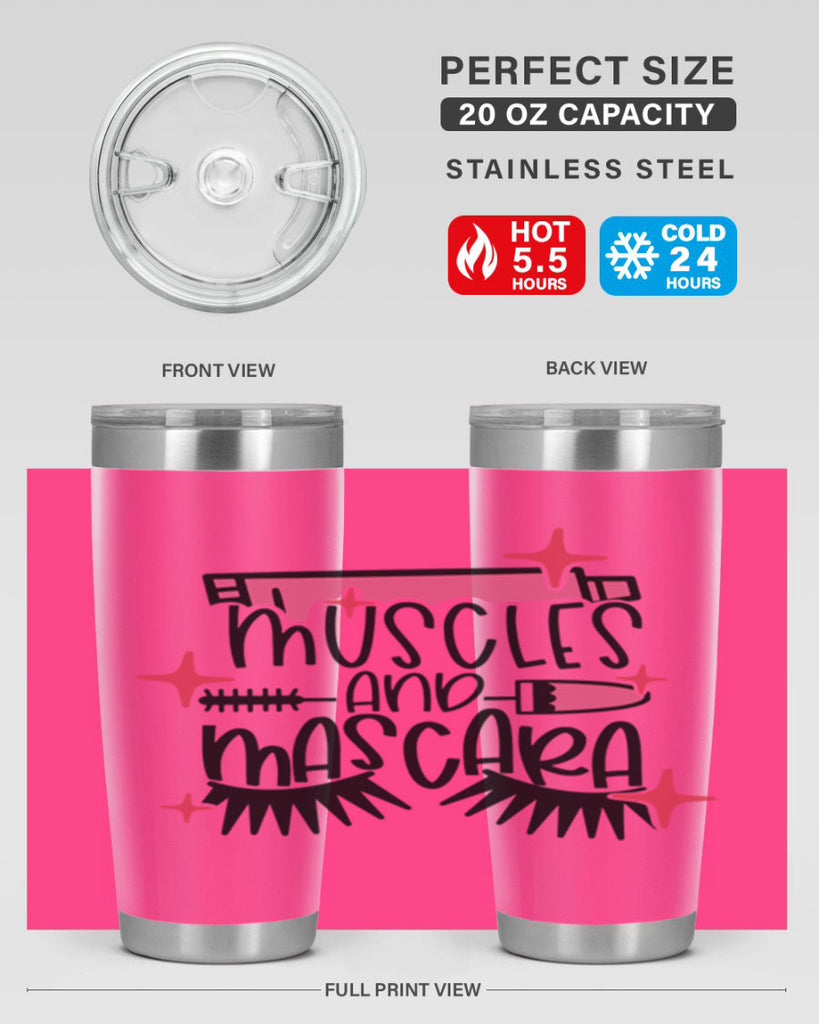 Muscles And Mascara Style 36#- make up- Tumbler