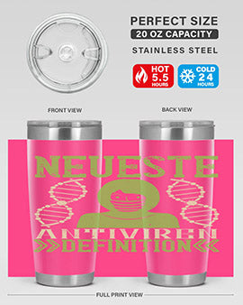 Neueste Antiviren Definition Style 28#- corona virus- Tumbler