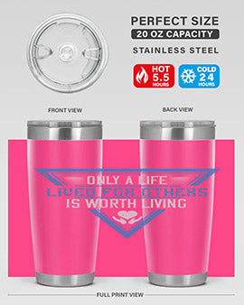 Only a life lived for others is worth living Style 39#- volunteer- Tumbler