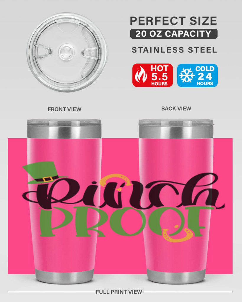 Pinch Proof Style 37#- St Patricks Day- Tumbler