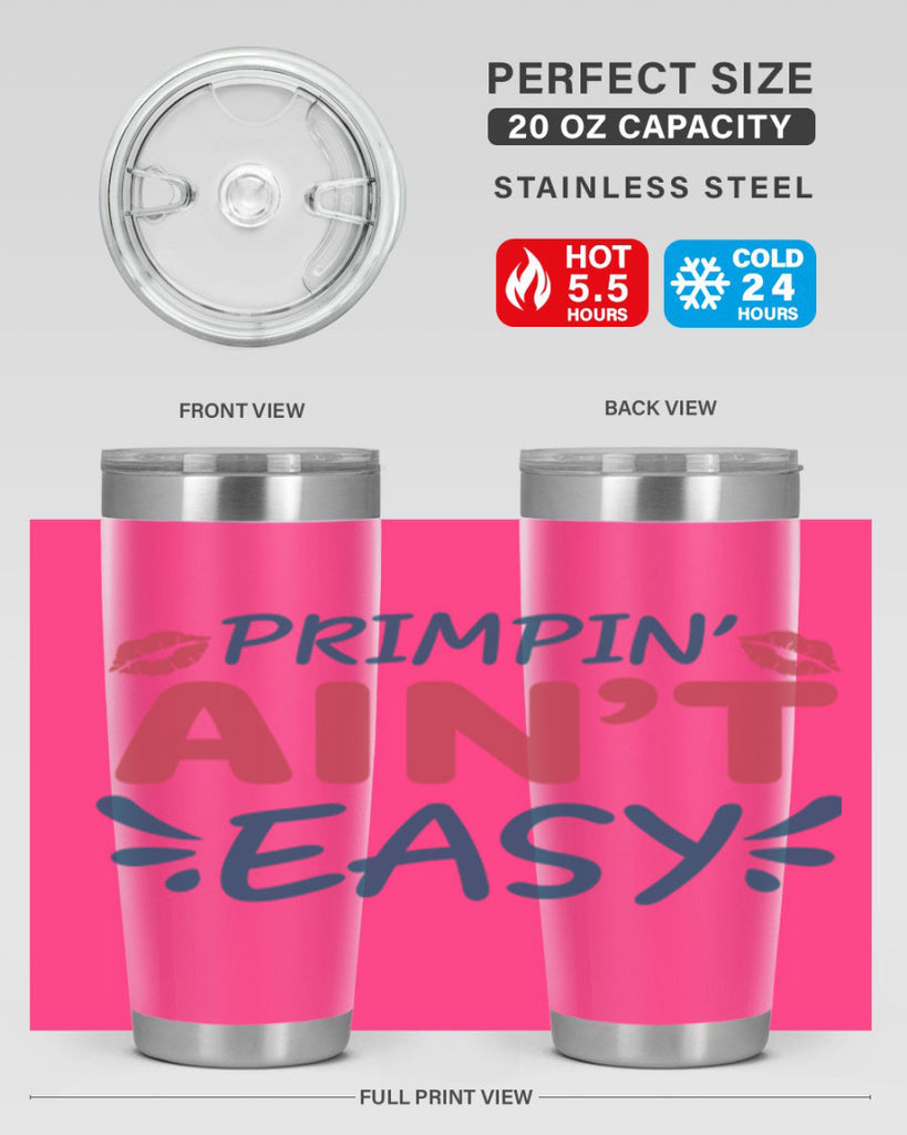 Primpin Aint Easy 132#- fashion- Cotton Tank