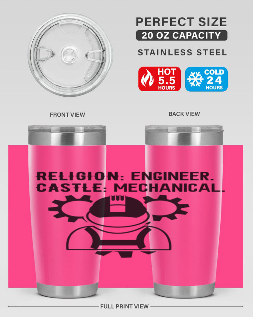 Religion Style 5#- engineer- tumbler