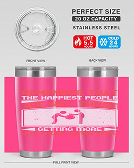 Remember that the happiest people are not those getting more but those giving more Style 34#- volunteer- Tumbler