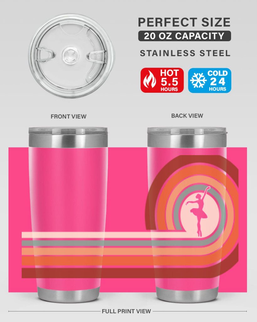 Retro Ballet Evolution For Ballerinas Ballet 74#- ballet- Tumbler