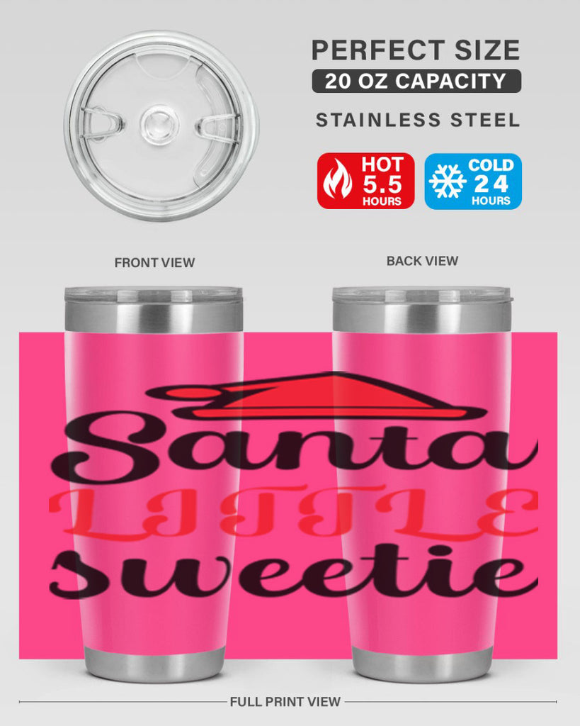 Santa little sweetie 350#- winter- Tumbler