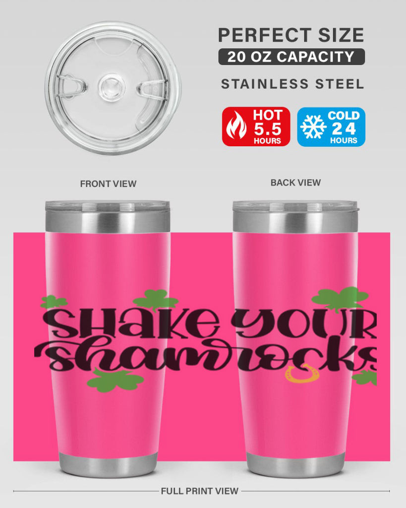 Shake Your Shamrocks Style 32#- St Patricks Day- Tumbler