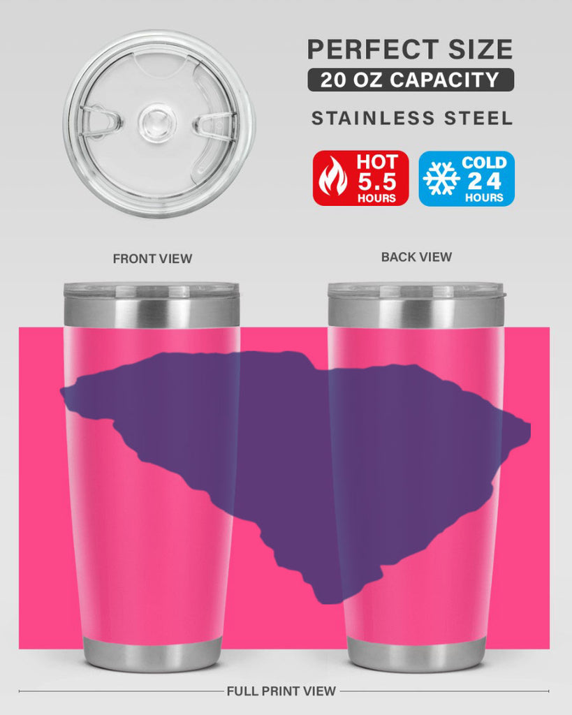 South Carolina 11#- stateflags- Tumbler