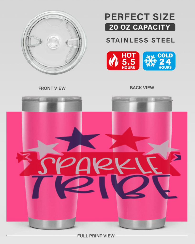 Sparkle Tribe Style 172#- Fourt Of July- Tumbler