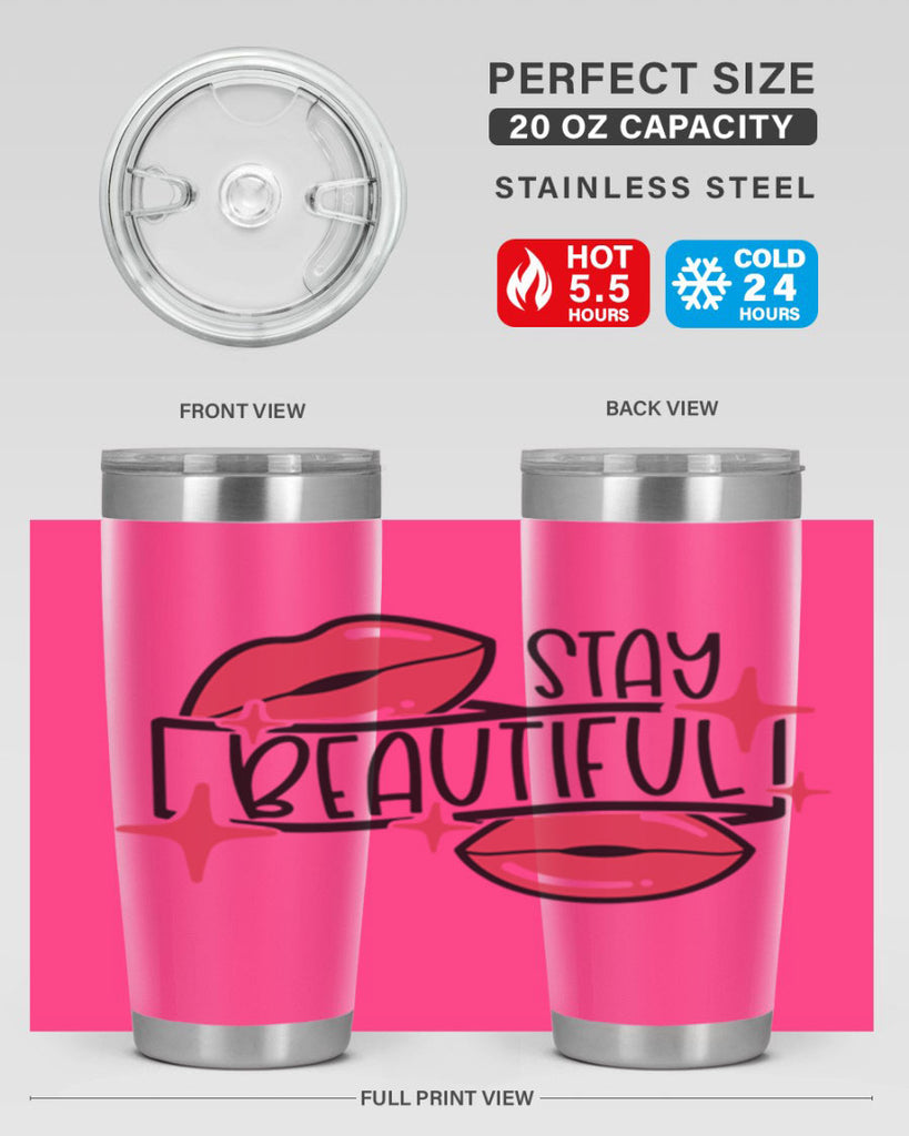 Stay Beautiful Style 19#- make up- Tumbler